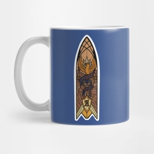 Intelligent and wise raven ~ Wizard school Mug